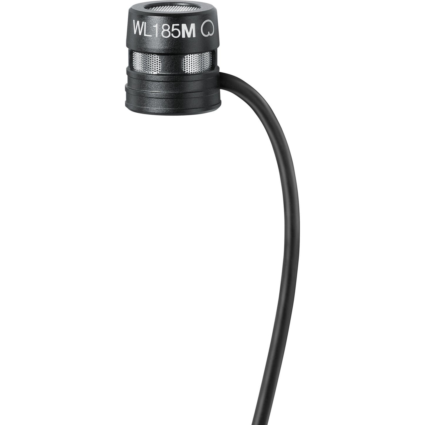 Shure WL185m Cardioid Lavalier Microphone with TA4F Connector - Black