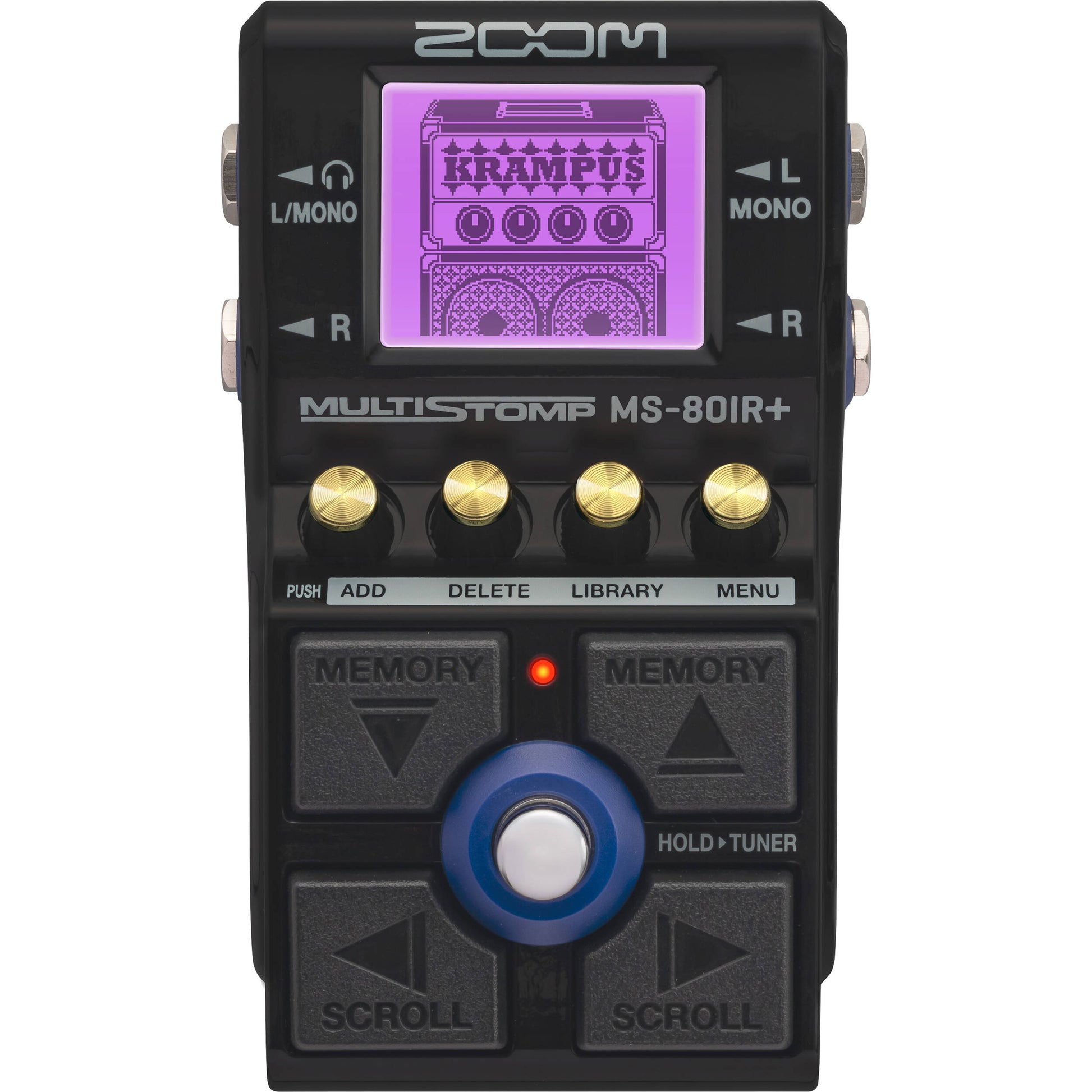 Zoom MS-80IR+ MultiStomp Guitar IR Pedal