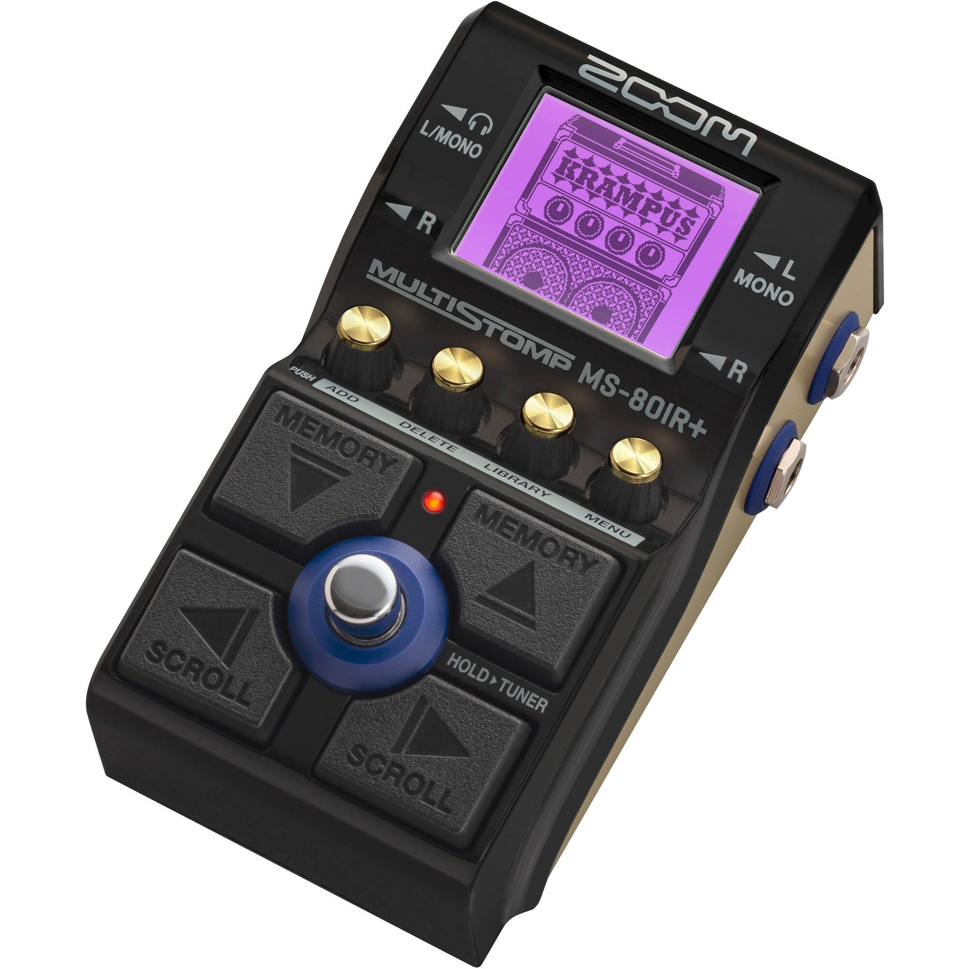 zoom guitar pedal Zoom MS-80IR+ Multistomp Amp Modeler Pedal