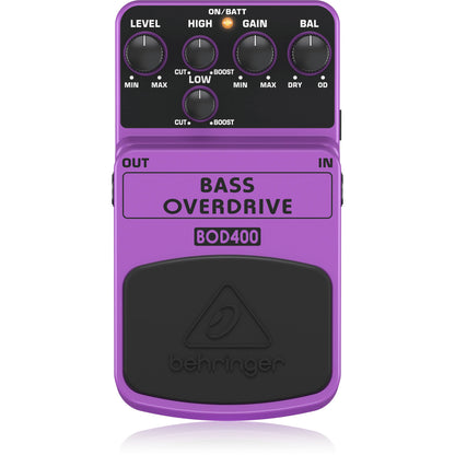 Behringer BOD400 Bass Overdrive Pedal
