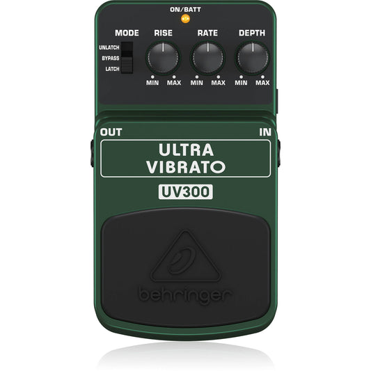 Behringer UV300 Classic Vibrato Effects Pedal for Guitar