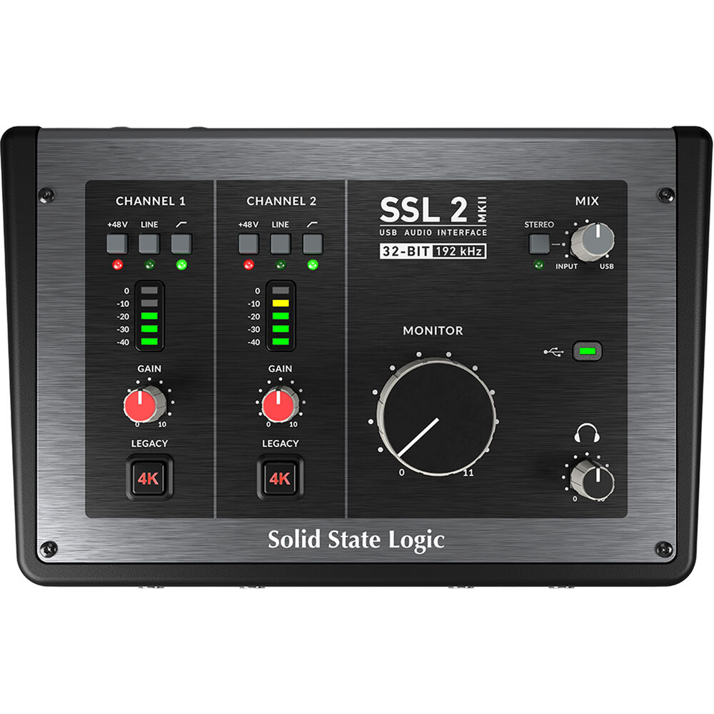 Solid State Logic SSL2 MKII 2x2 USB-C Audio Interface – Alto Music