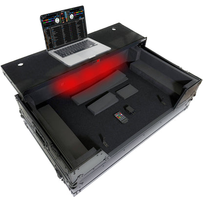 Prox XS-XDJAZWLTBLLED ATA Flight Case For Pioneer XDJ-AZ DJ Controller