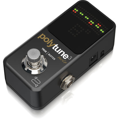 TC Electronic Polytune 3 Noir Polyphonic Tuner Pedal with Buffer – Alto Music