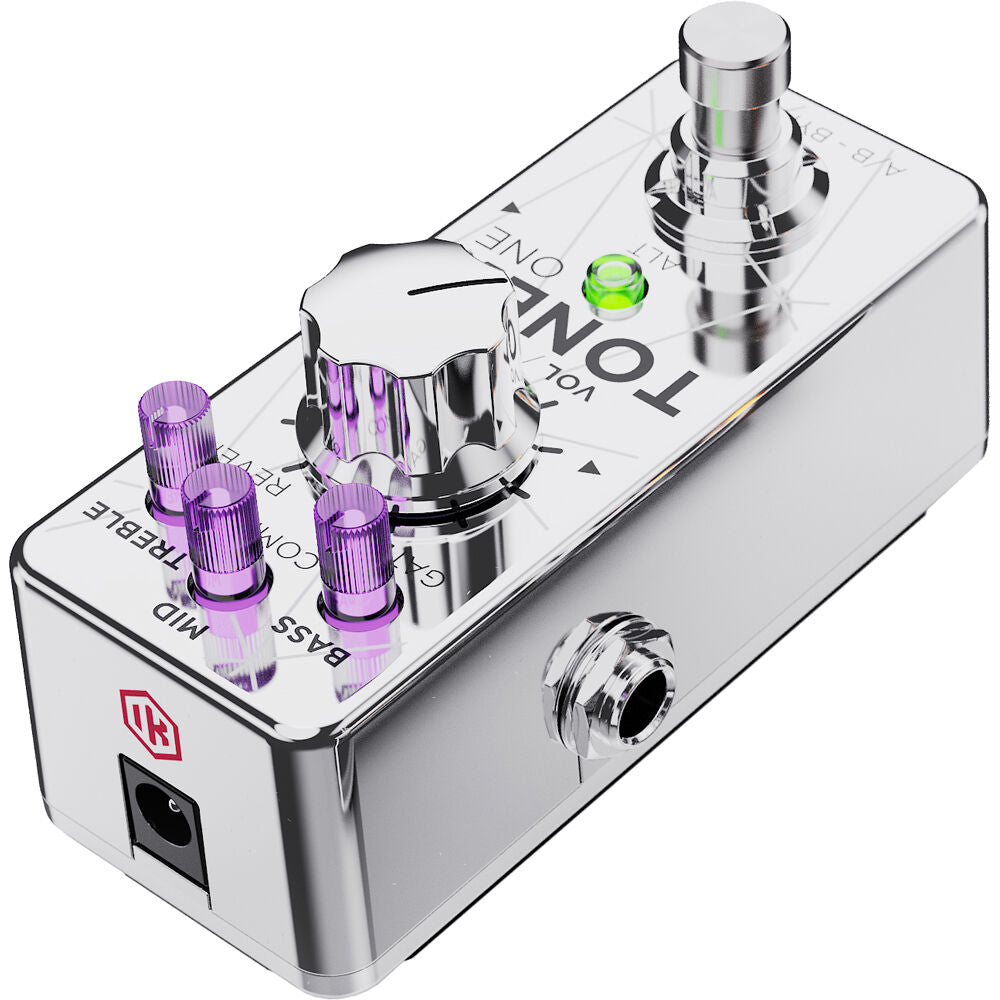 IK Multimedia TONEX ONE AI Modeling Multi-FX Pedal - Joe Satriani L.E. Silver