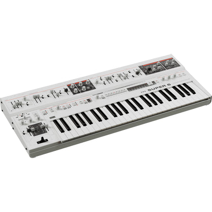 UDO Audio Super 6 ST49 Digital-Analog Hybrid Synthesizer - White