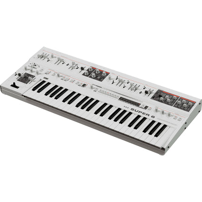 UDO Audio Super 6 ST49 Digital-Analog Hybrid Synthesizer - White
