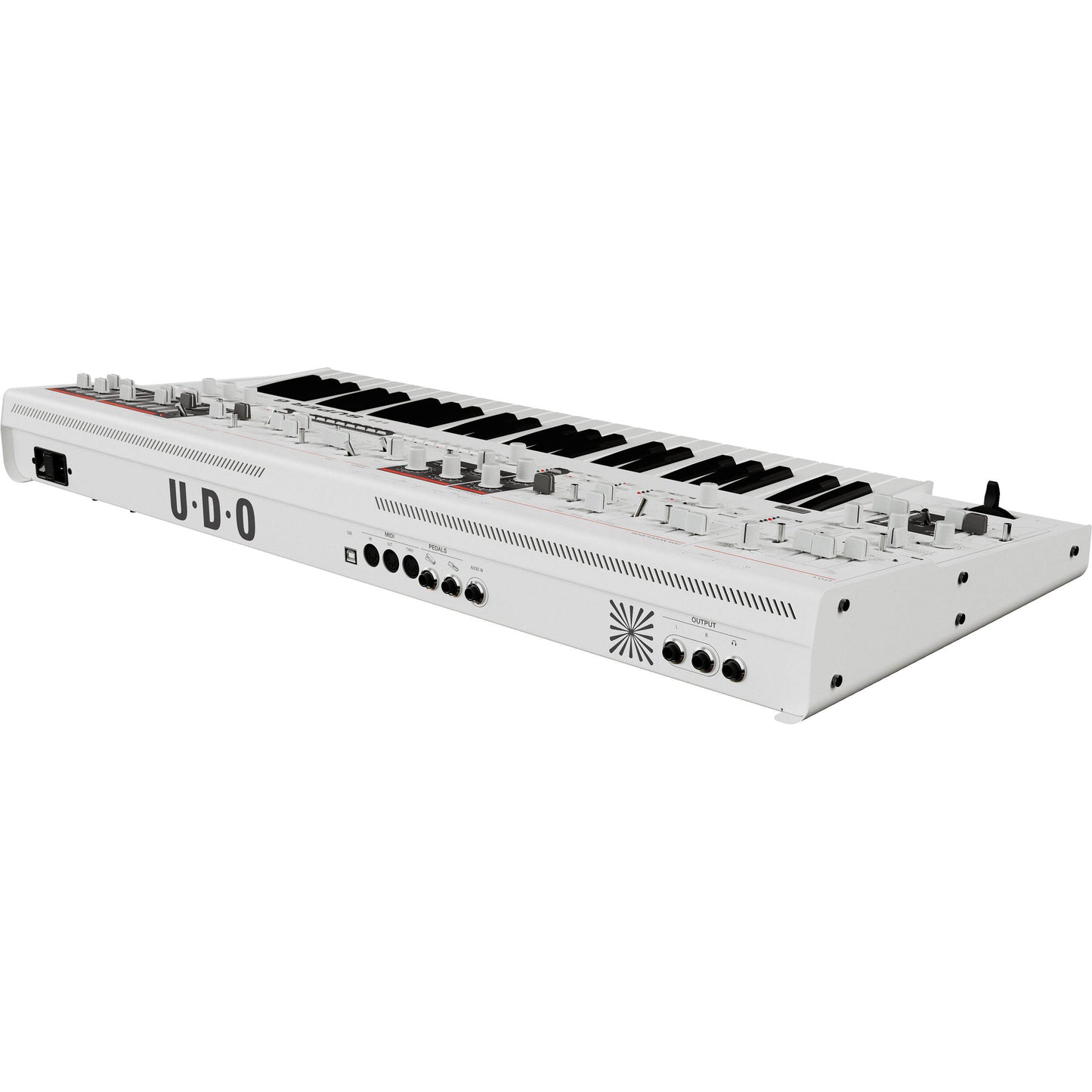 UDO Audio Super 6 ST49 Digital-Analog Hybrid Synthesizer - White