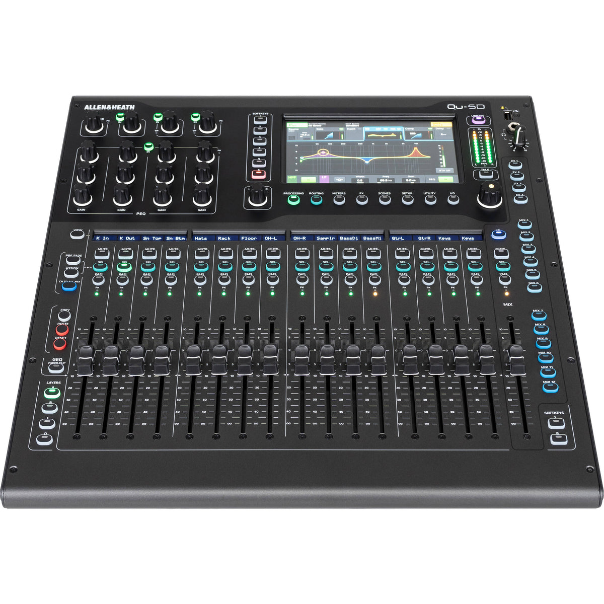 Allen & Heath Qu-5D 32 Channel Digital Mixer with 16x16 Dante