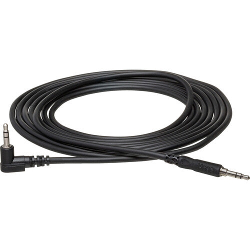 Hosa CMM-103R Stereo Interconnect  3.5 mm TRS to Right-angle 3.5 mm TRS - 3’