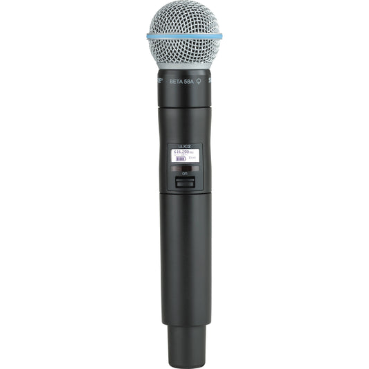 Shure ULXD2/B58 Handheld Mic Transmitter with Beta 58A Capsule - G57 Frequency