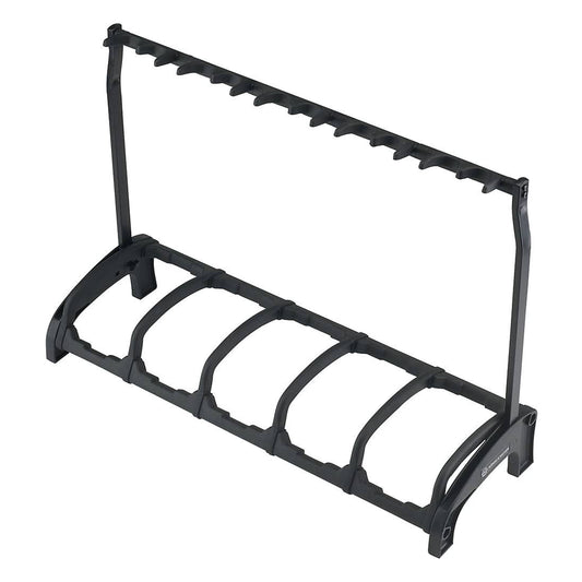 K&M 17515.016.55 Guardian Five Guitar Stand Rack-style (5 Guitars) Black
