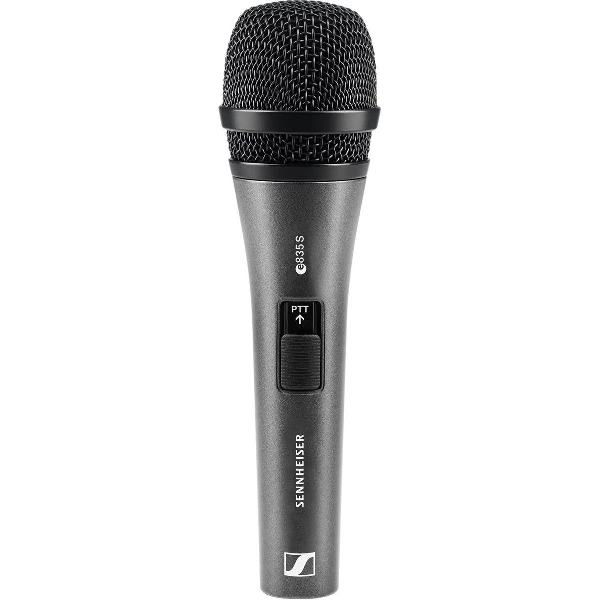 Sennheiser e 835-S-PTT Dynamic Cardioid Microphone with Push-to-Talk Switch