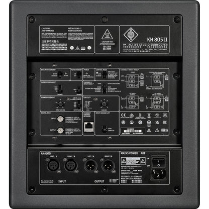 Neumann KH 805 II 10" Active Studio Subwoofer