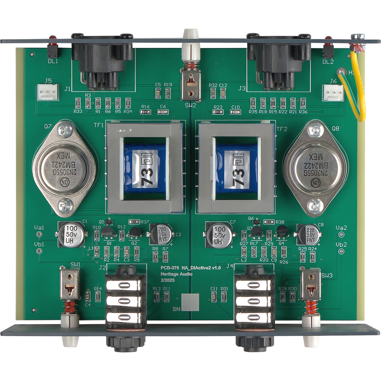 Heritage Audio 73 DI Two - Active Dual Channel DI