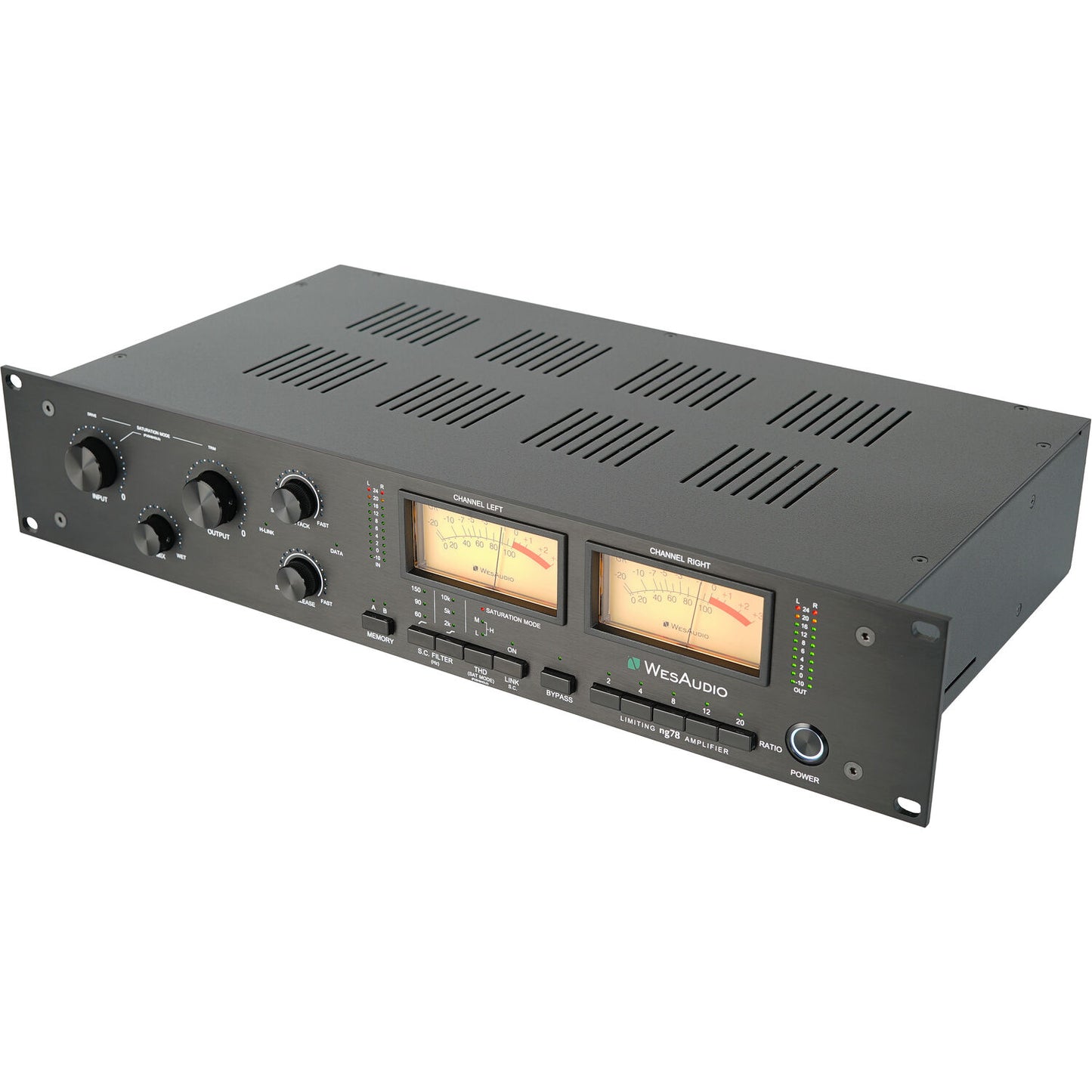 WesAudio NG78 Stereo FET Compressor with Digital Recall