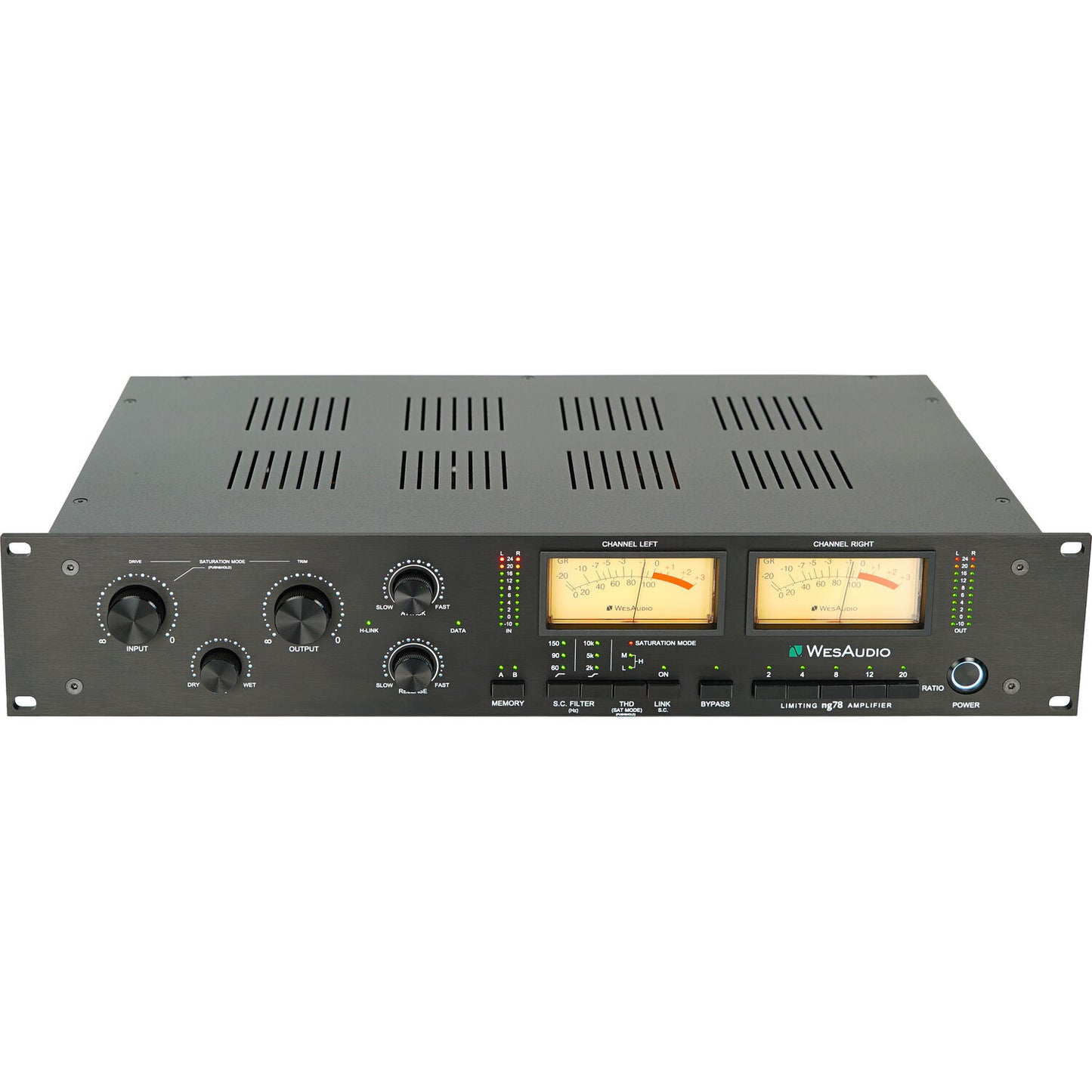 WesAudio NG78 Stereo FET Compressor with Digital Recall