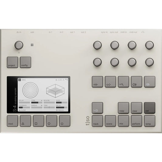 Torso Electronics S-4 Sculpting Sampler Audio Instrument - White