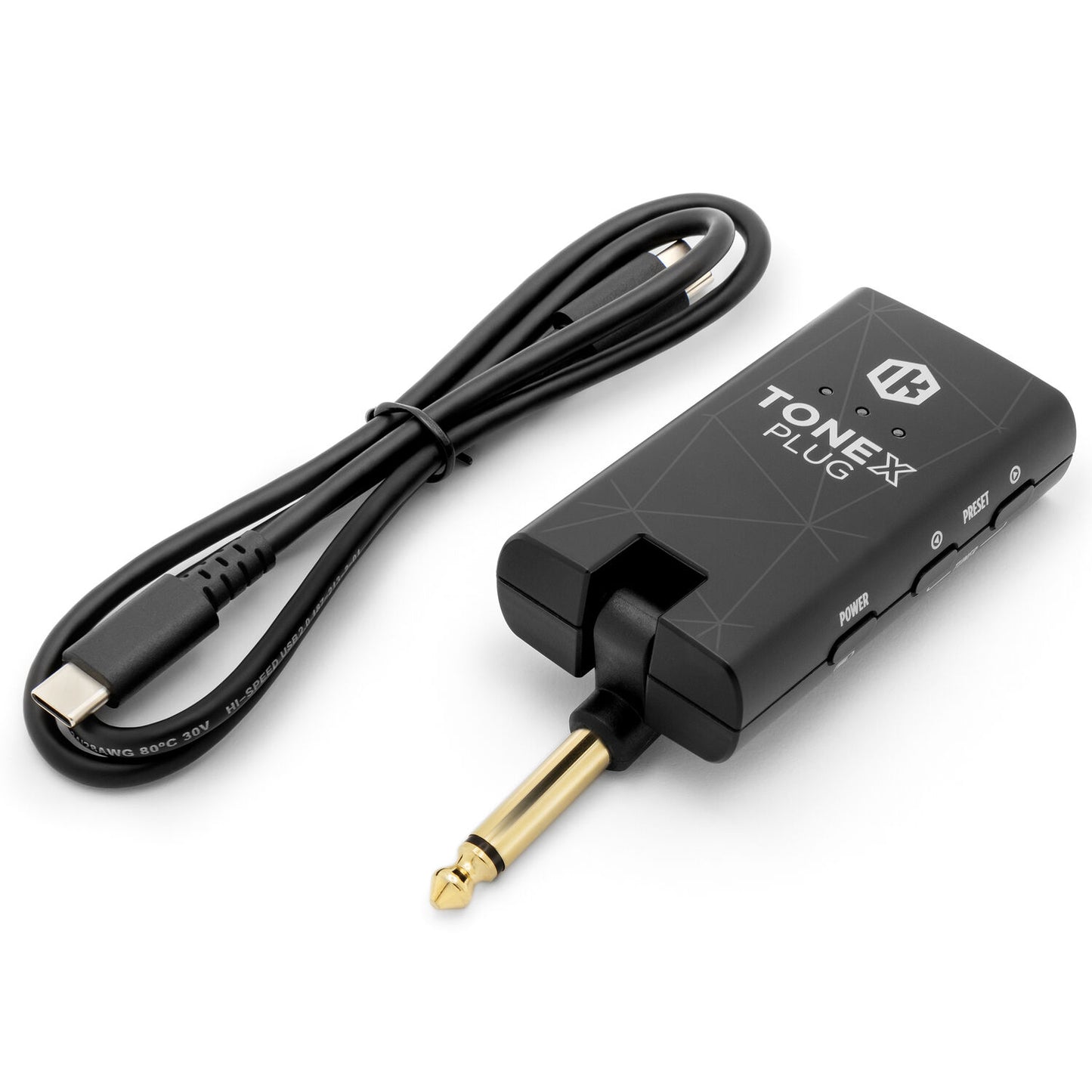 IK Multimedia TONEX Plug In-Line Headphone Amplifier with Pouch