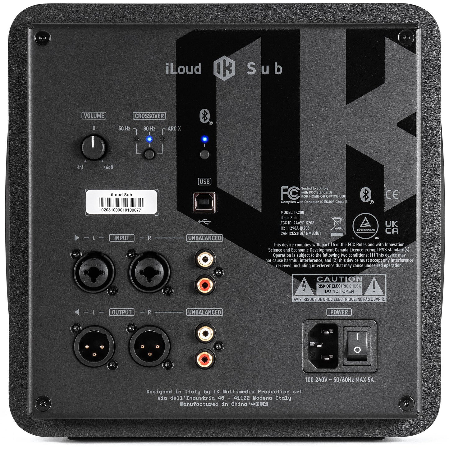 IK Multimedia iLoud Sub 6.5" 160W Active Subwoofer