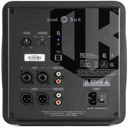 IK Multimedia iLoud Sub 6.5" 160W Active Subwoofer