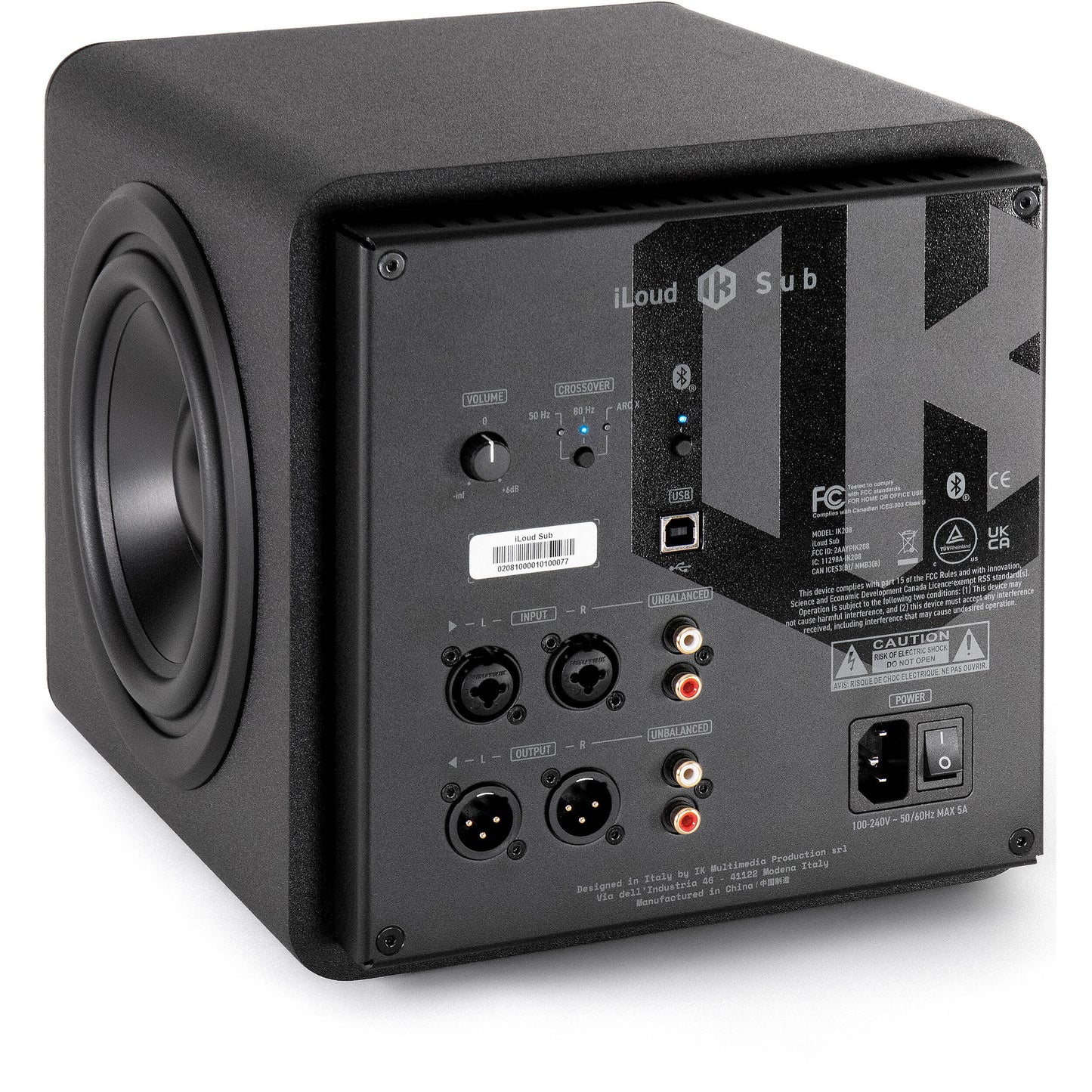 IK Multimedia iLoud Sub 6.5" 160W Active Subwoofer