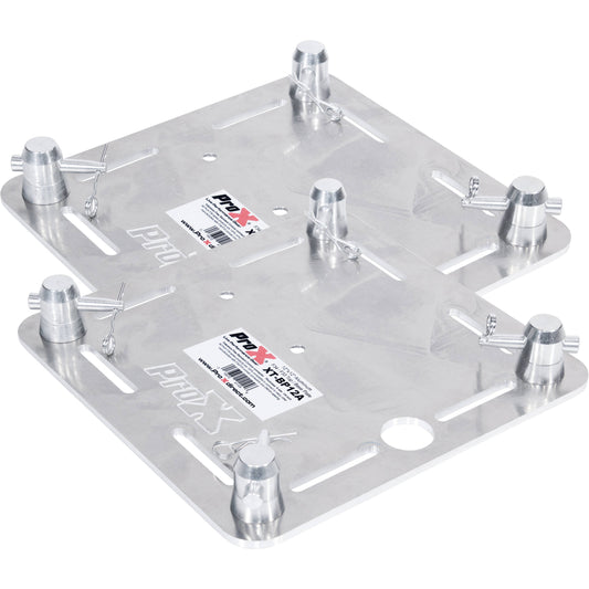 ProX 12x12" Aluminum Truss Top Plate with Conical Connectors for F34/F32/F31 - 2-Pack