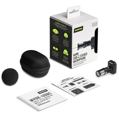 Shure MV88 USB-C Stereo Microphone