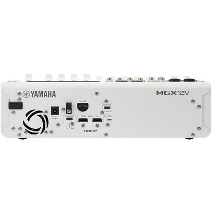 Yamaha MGX12V B 18-Channel Digital Mixing Console w/Audio/Video Interface - White