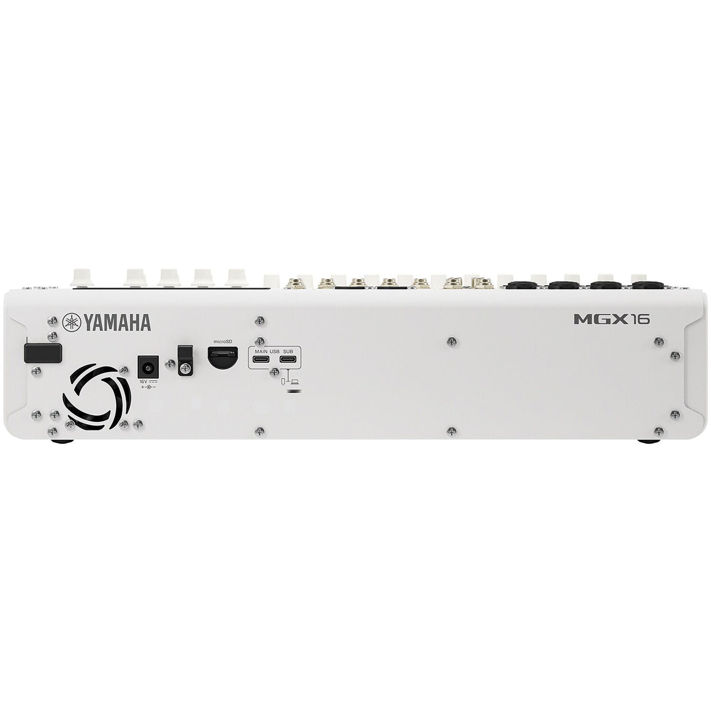 Yamaha MGX16 22-Channel Digital Mixing Console with Audio Interface - White