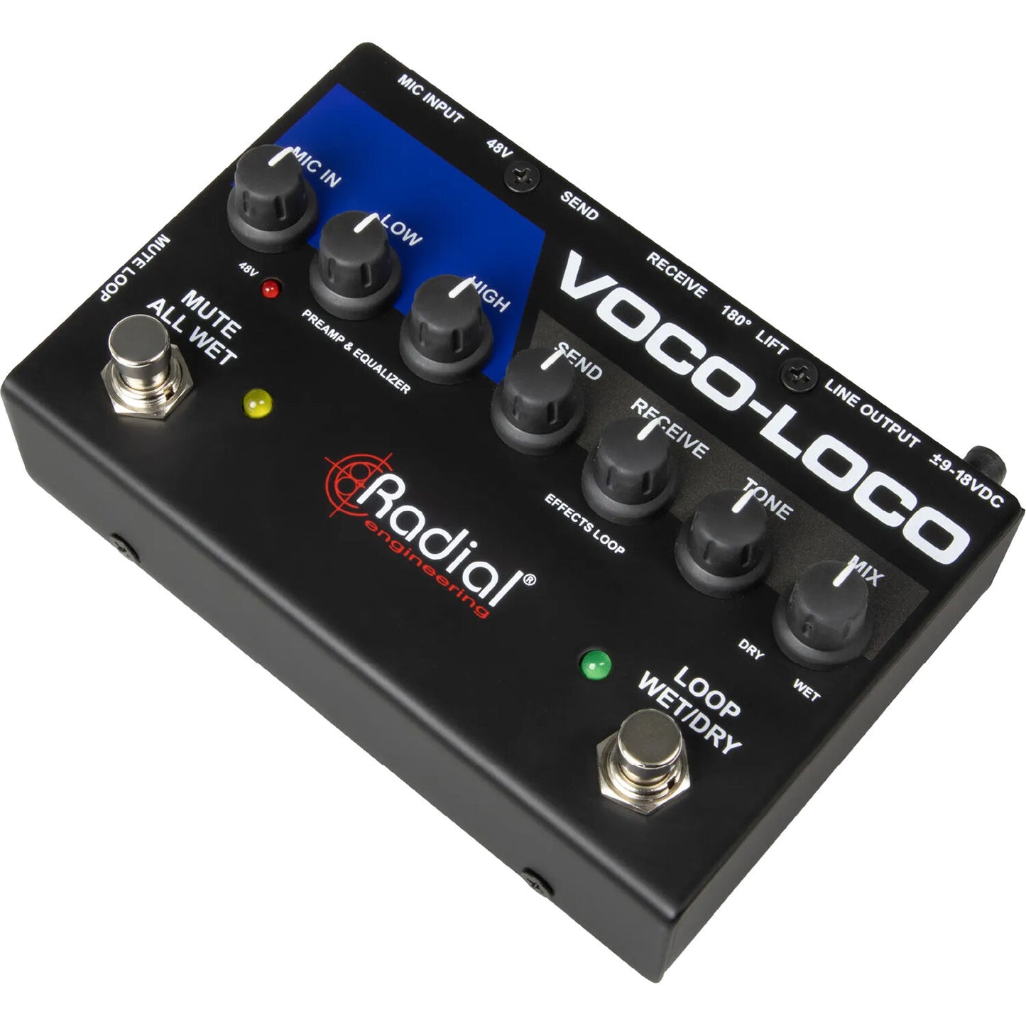 Radial Engineering Voco-loco MK2 Vocal Effects Switcher