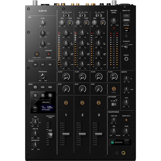 AlphaTheta DJM-V5 3-channel DJ Mixer
