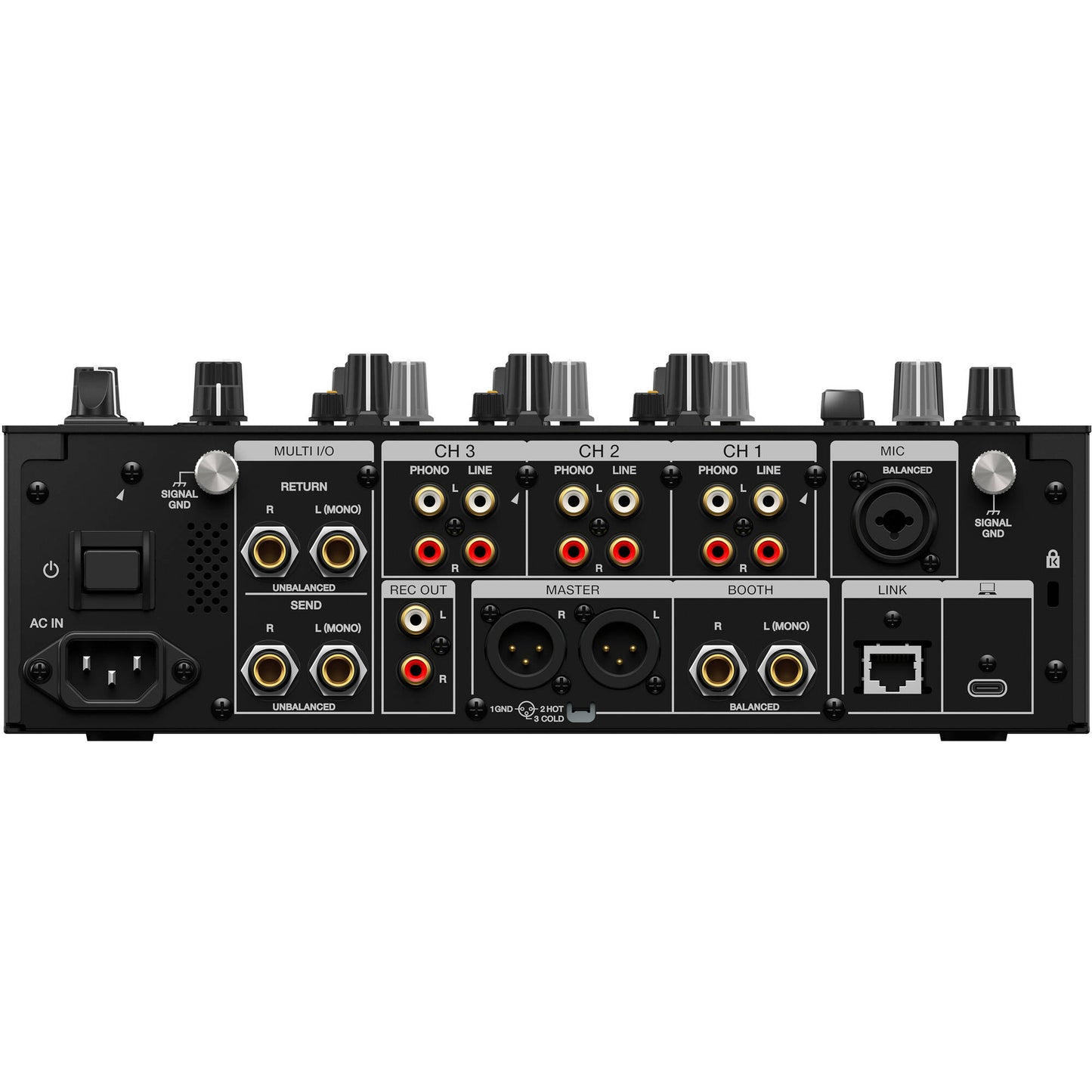 AlphaTheta DJM-V5 3-channel DJ Mixer