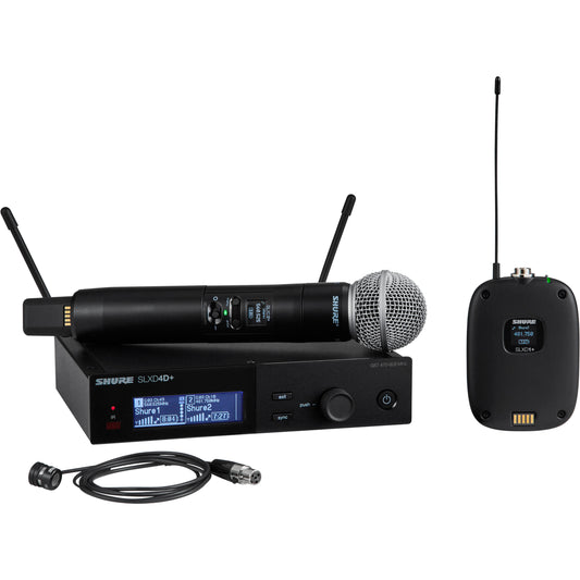 Shure SLXD124+/85M Digital Wireless Combo Microphone System - G57: 470-608 MHz