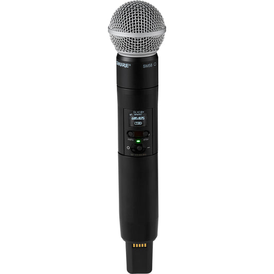Shure SLXD2+ Wireless Handheld Transmitter w/SM58 Mic Capsule - G57 Frequency