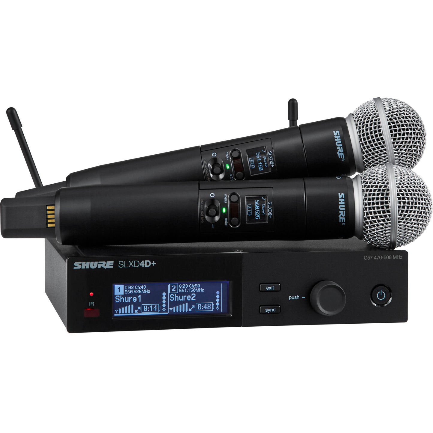 Shure SLXD24D+/SM58 Digital Wireless Handheld System - G57 Frequency