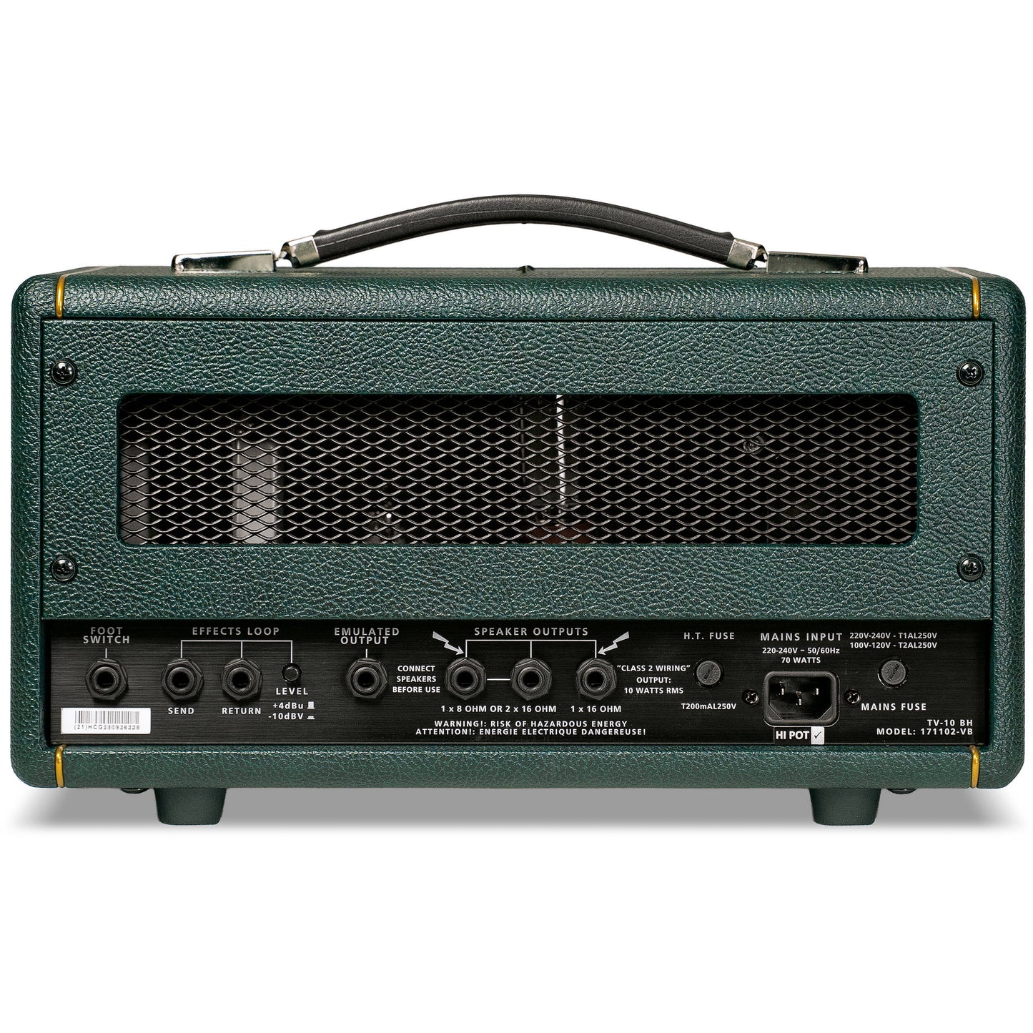 Blackstar TV-10 BH 10W Tube Amplifier Head with EL34 Power Tubes