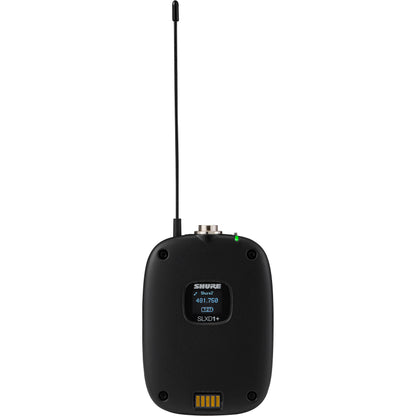 Shure SLXD1+ Digital Wireless Bodypack Transmitter - G57: 470-608 MHz