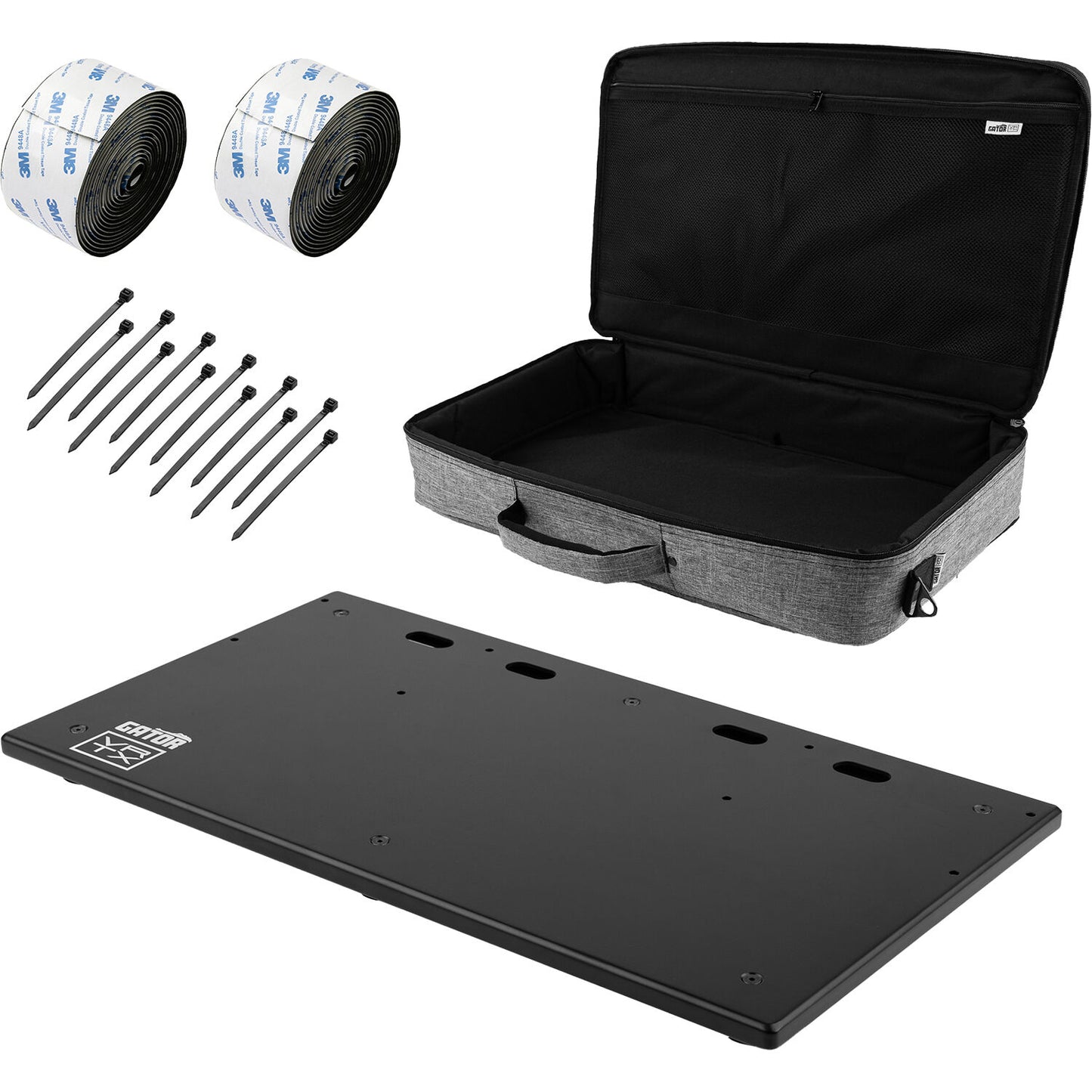 Gator GV-TC2313-GB Vertex Tour Compact Pedalboard with Bag - 23 x 13"