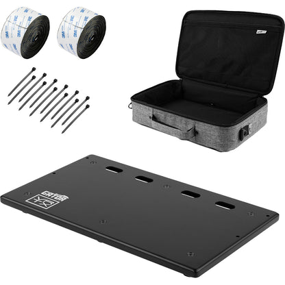 Gator Vertex Travel Lite Pedalboard with Bag - 17 x 10"