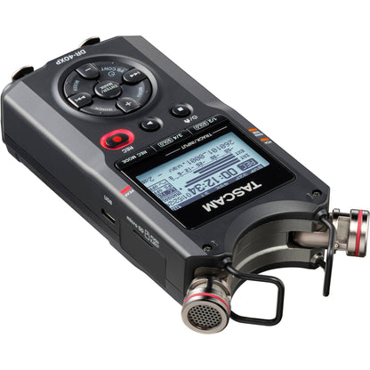 Tascam DR-40XP 32-Bit Float Portable Field Recorder with USB-C Interface