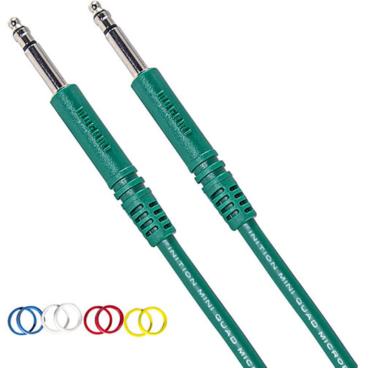 Mogami Bantam Tiny Telephone Patch Cable (Green, 12")