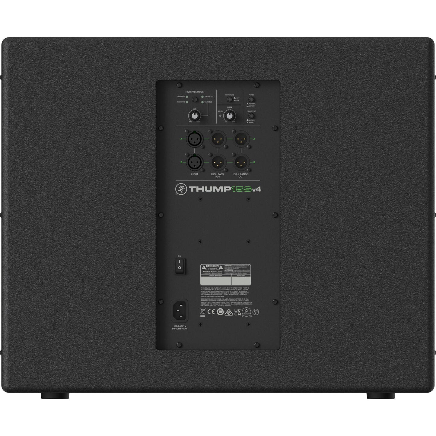 Mackie Thump15Sv4 15" Professional 1400W Powered Subwoofer