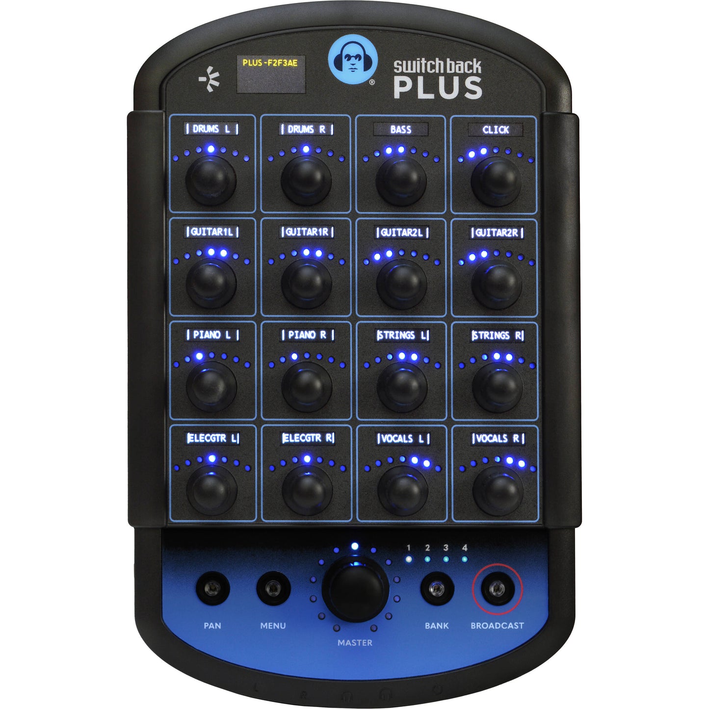 Hear Technologies Switch Back PLUS Dante Audio Interface, Mixer, MIDI Control Surface