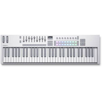 Novation Launchkey 61 MK4 61 Key Controller - White