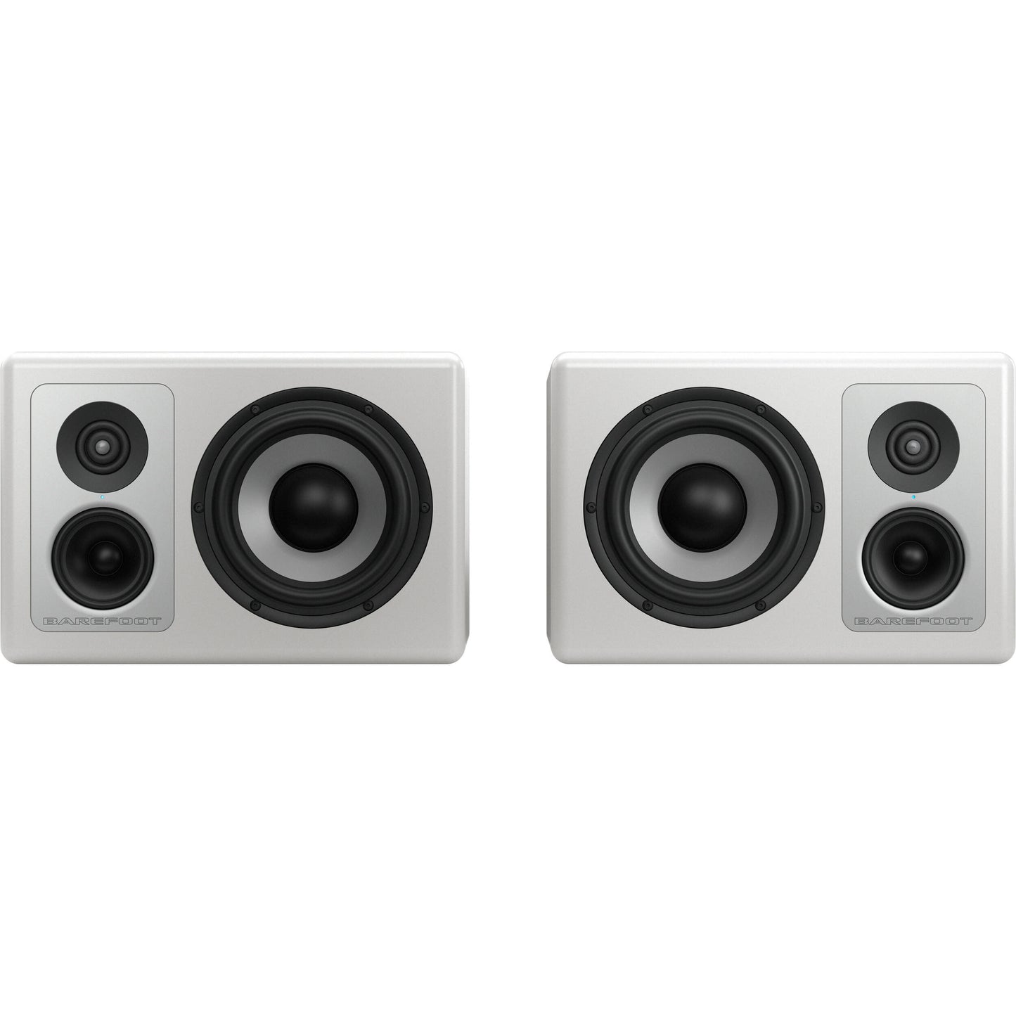 Barefoot Footprint03 3-Way 6.5" Active Studio Monitor - White, Pair