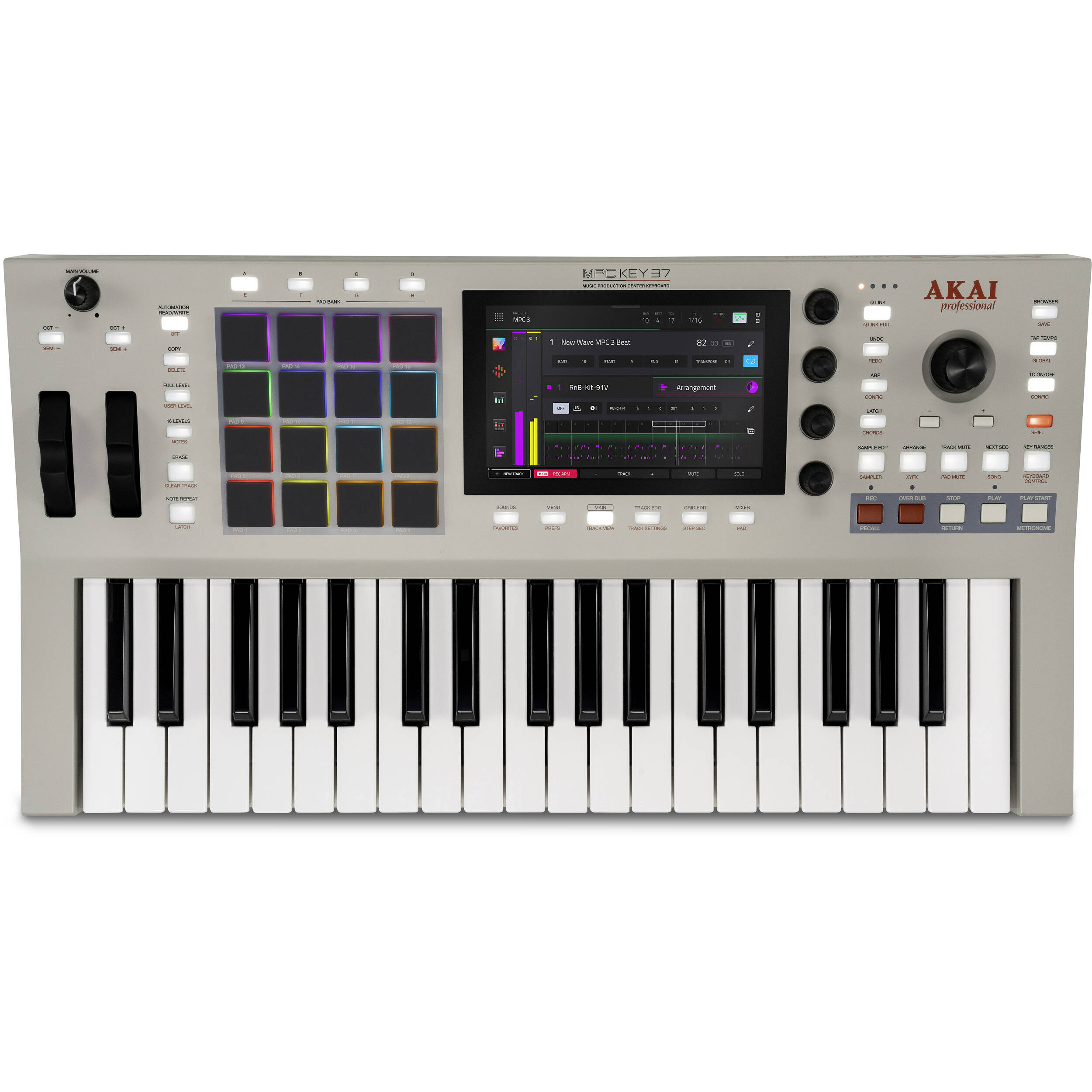 Akai Professional MPC Key 37 G2 Standalone Keyboard Workstation