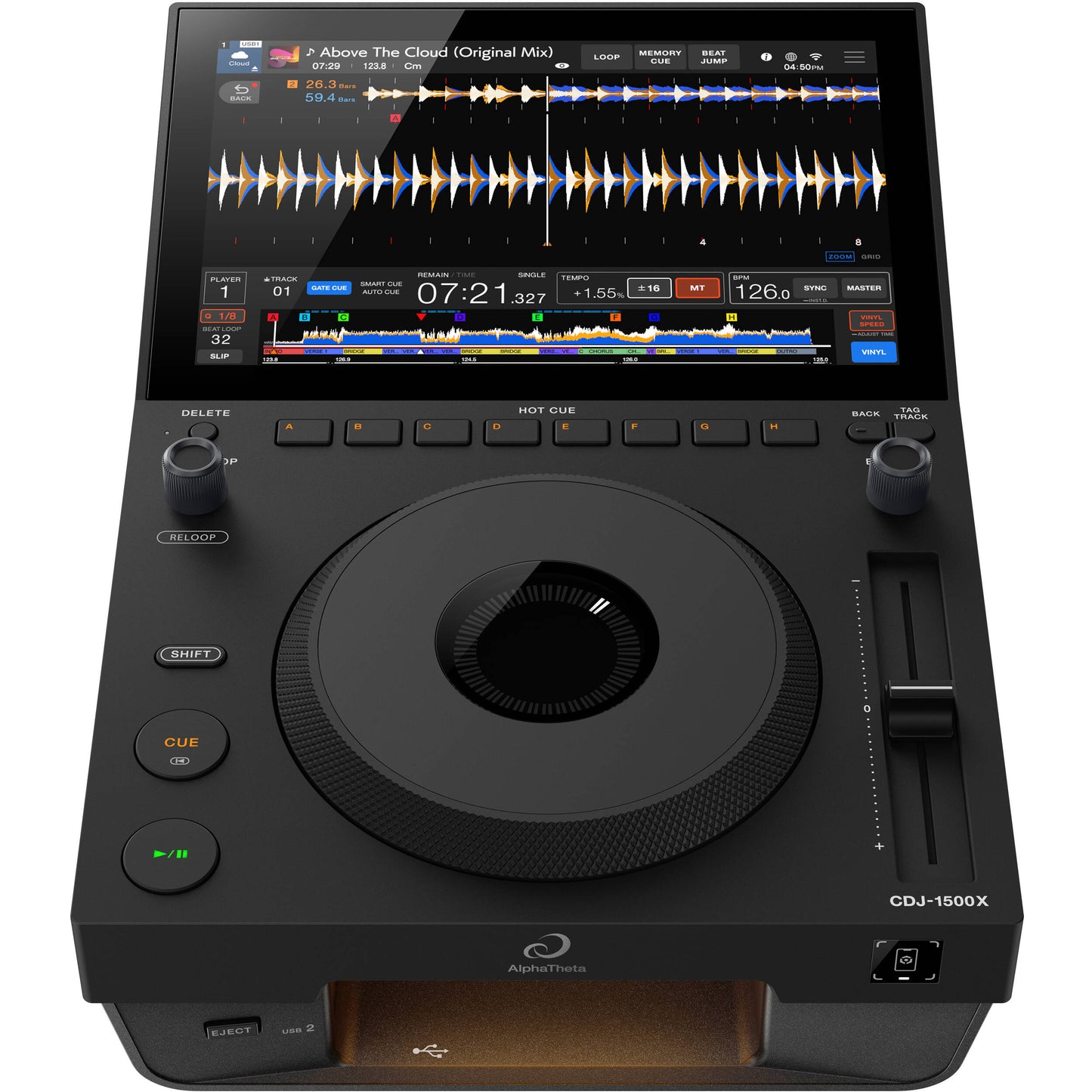 AlphaTheta CDJ-1500X DJ Multi-Player