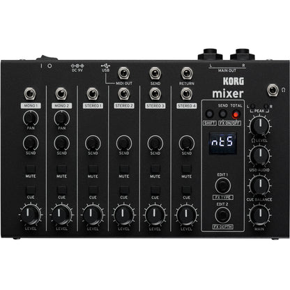 Korg NTS-4 Mixer Compact Performance Mixer Kit