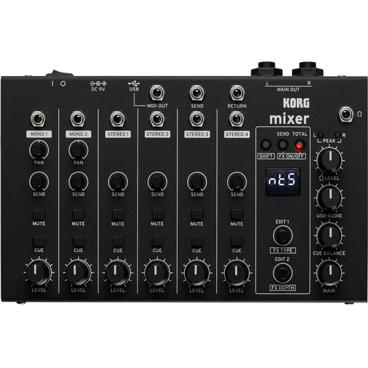 Korg NTS-4 Mixer Compact Performance Mixer Kit